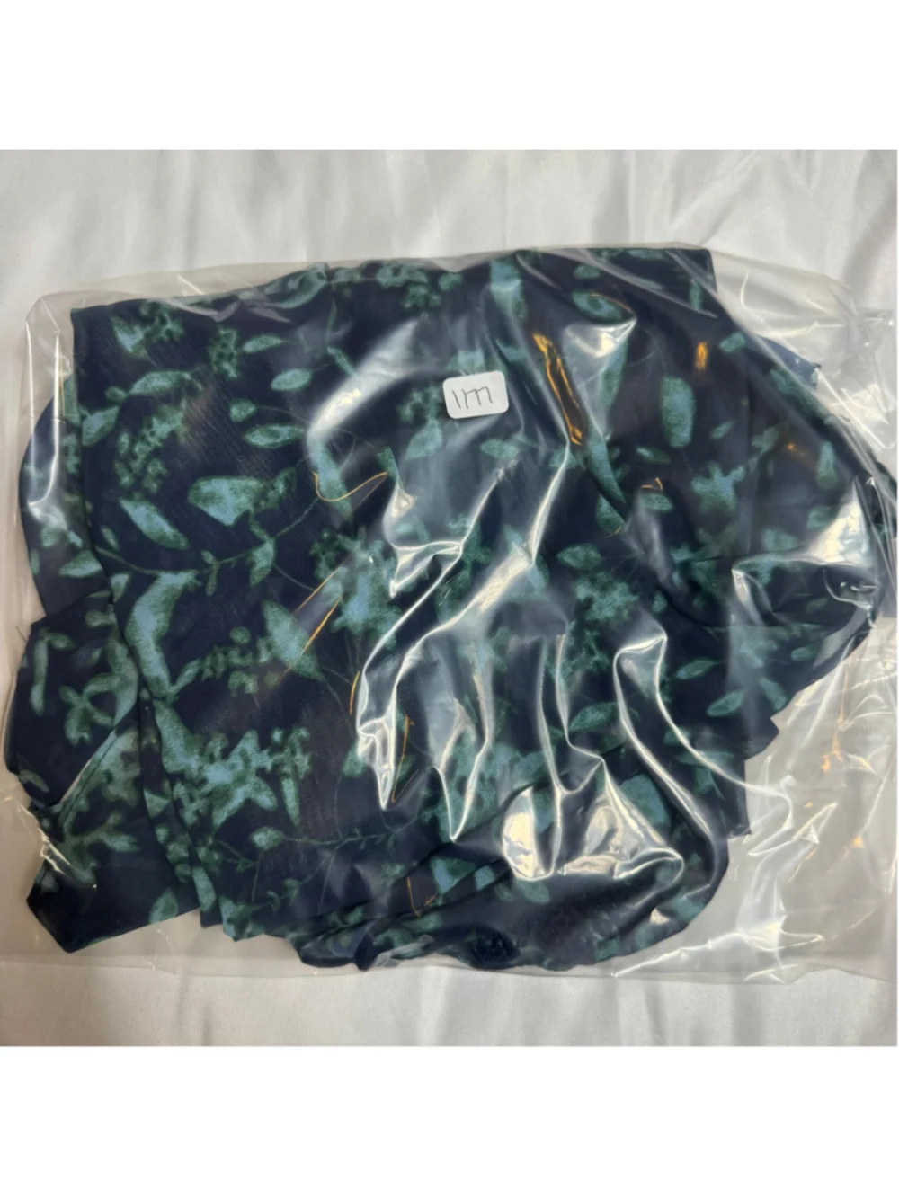 Women's Nordstrom Rack Floral Swim Coverup, One Size, Blue and Green